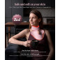 Masque de Thérapie par Lumière Rouge Visage & Cou, LED 850nm NIR & 660nm Rouge, 4 Modes Masque de Thérapie par Lumière Rouge Visage & Cou, LED 850nm NIR & 660nm Rouge, 4 Modes