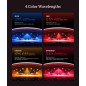 Masque de Thérapie par Lumière Rouge Visage & Cou, LED 850nm NIR & 660nm Rouge, 4 Modes Masque de Thérapie par Lumière Rouge Visage & Cou, LED 850nm NIR & 660nm Rouge, 4 Modes