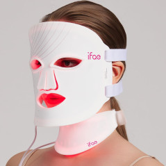 IFAE Red Light Therapy Mask with 396 LEDs for Face & Neck Rejuvenation