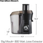 Hamilton Beach Centrifugal Juicer Machine with 3” Big Mouth Feed Chute for Easy Juicing Hamilton Beach Centrifugal Juicer Machine with 3” Big Mouth Feed Chute for Easy Juicing