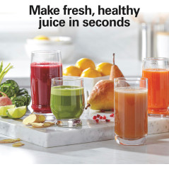 Hamilton Beach Juicer Machine with 3” Big Mouth Feed Chute | Centrifugal