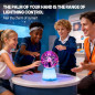 3-Inch USB-C Plasma Ball Lamp, Touch Reactive Lightning Globe with 7-Color LED Base & STEM Toy 3-Inch USB-C Plasma Ball Lamp, Touch Reactive Lightning Globe with 7-Color LED Base & STEM Toy