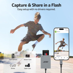 Lecteur Carte Mémoire Acer USB-C Double Slots Type-C Compatible SD & MicroSD