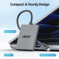 Lecteur Carte Mémoire Acer USB-C Double Slots Type-C Compatible SD & MicroSD Lecteur Carte Mémoire Acer USB-C Double Slots Type-C Compatible SD & MicroSD
