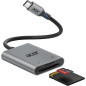 Acer Dual Slot USB-C SD Card Reader, Type-C Memory Card Adapter