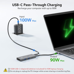 Acer 9-in-1 USB-C Docking Station with Dual HDMI for Dual Monitors
