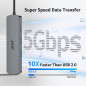 Acer Hub USB-C 6 en 1 avec Ethernet, HDMI 4K@60Hz, Adaptateur Multiport USB-C Acer Hub USB-C 6 en 1 avec Ethernet, HDMI 4K@60Hz, Adaptateur Multiport USB-C