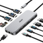 Acer 11-in-1 USB-C Docking Station for 3 Monitors – Laptop Multiport Hub Acer 11-in-1 USB-C Docking Station for 3 Monitors – Laptop Multiport Hub