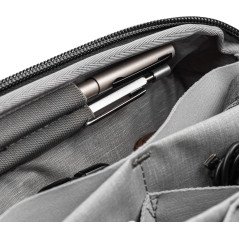 Peak Design Tech Pouch Charcoal – Weatherproof Electronics Organizer Bag
