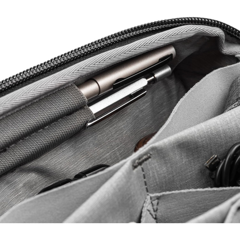 Peak Design Tech Pouch Charcoal – Weatherproof Electronics Organizer Bag