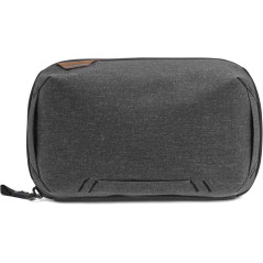 Peak Design Tech Pouch Charcoal – Weatherproof Electronics Organizer Bag