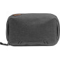 Peak Design Tech Pouch Charcoal, Organisateur Électronique Imperméable, Nylon Recyclé, Style Origami, Pour Voyage & Quotidie Peak Design Tech Pouch Charcoal, Organisateur Électronique Imperméable, Nylon Recyclé, Style Origami, Pour Voyage & Quotidie