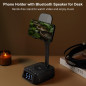 ASEAT Adjustable Phone Stand Bluetooth Speaker – Cool Tech Gift for Men, Women, Him, Her, Dad, Mom, Christmas