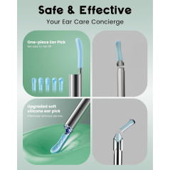 LEIPUT 1080P Ear Wax Removal Camera Ear Cleaner - FSA & HSA Eligible