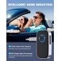 COMSOON Récepteur Bluetooth 3.5mm AUX pour Voiture – Adaptateur Sans Fil Audio Car Kit