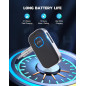 COMSOON Récepteur Bluetooth 3.5mm AUX pour Voiture – Adaptateur Sans Fil Audio Car Kit
