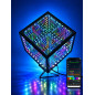 Infinity Mirror Hypercube Desk Lamp – Artistic Mood Light for Home & Office Infinity Mirror Hypercube Desk Lamp – Artistic Mood Light for Home & Office