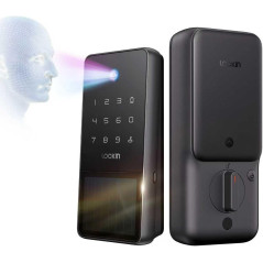 Lockin Veno Solar Face Smart Lock – Keyless Face Recognition Deadbolt