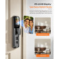 3D Face Recognition Smart Lock with Camera and Palm Vein Keyless Entry System 3D Face Recognition Smart Lock with Camera and Palm Vein Keyless Entry System