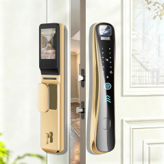 EIYSIE Serrure Intelligente Vidéo 8-en-1 avec Caméra, Sonnette et Clavier WiFi