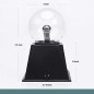 Hooyi 4 Inch Magic Plasma Ball Touch & Sound Sensitive Lightning Globe Nightlight for Home Decor