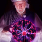 Hooyi 4 Inch Magic Plasma Ball Touch & Sound Sensitive Lightning Globe Nightlight for Home Decor