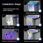 Lampe Nuage Orage LED 16ft RGB 3D Ambiance Colorée pour Chambre Gaming Bar Club DJ Halloween Lampe Nuage Orage LED 16ft RGB 3D Ambiance Colorée pour Chambre Gaming Bar Club DJ Halloween