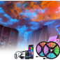 16ft 3D Thundercloud LED Wall Light, RGB Colorful Lightning Lamp for Bedroom, Gaming, Bar, Club, DJ, Halloween