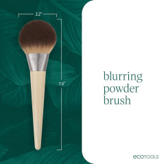 EcoTools Large Blurring Powder Makeup Brush – 1 Count, Soft & Smooth