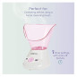 True Glow by Conair Facial Steamer & Cleansing Brush - Gentle Mist Moisturizing Spa Kit