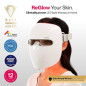 Ulike 360° Full Face Red Light Therapy Mask for Skin Rejuvenation and Anti-Aging