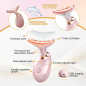 Appareil de Massage Visage et Cou 7 Couleurs, Portable, Soin de la Peau à Domicile, Rose Gold Appareil de Massage Visage et Cou 7 Couleurs, Portable, Soin de la Peau à Domicile, Rose Gold
