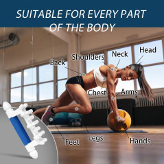 Outil de Massage Fascia Blaster - Anti-Cellulite, Points de Déclenchement, Relaxation Musculaire, Portable