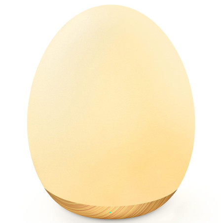 MediAcous Kids Night Light – 7 Color Changing Egg Nursery Lamp