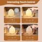 MediAcous Kids Night Light – 7-Color Changing Egg Lamp for Nursery and Bedroom