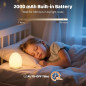 MediAcous Kids Night Light – 7-Color Changing Egg Lamp for Nursery and Bedroom