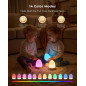 Veilleuse Œuf Rechargeable Touch LED 17 Couleurs Dimmable pour Chambre Bébé & Parents Veilleuse Œuf Rechargeable Touch LED 17 Couleurs Dimmable pour Chambre Bébé & Parents