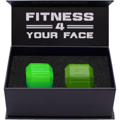 Jawzrsize Pop N Go & Custom Fit Jaw Enhancer Bundle - 2 Count Green