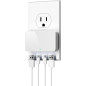 USB C Wall Charger 4-Port, Super Thin Flat PD20W Fast Charging Plug Adapter for Home & Travel (White) USB C Wall Charger 4-Port, Super Thin Flat PD20W Fast Charging Plug Adapter for Home & Travel (White)