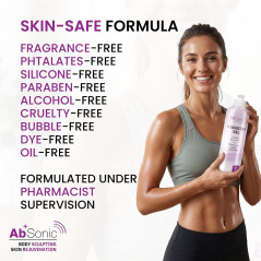 Absonic Cavitation Gel - Paraben-Free Body Sculpting Gel 8.5 oz