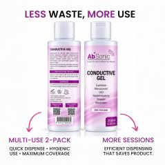 Absonic Cavitation Gel - Paraben-Free Body Sculpting Gel 8.5 oz