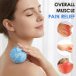 Blue Lacrosse Massage Balls for Myofascial Release and Deep Tissue Therapy Blue Lacrosse Massage Balls for Myofascial Release and Deep Tissue Therapy