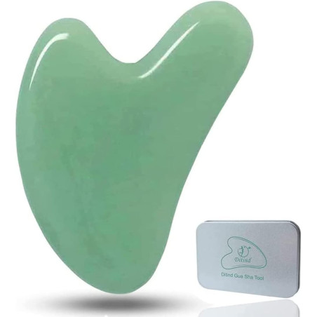 Gua Sha Jade Stone : Massage Visage & Corps Anti-Rides SPA