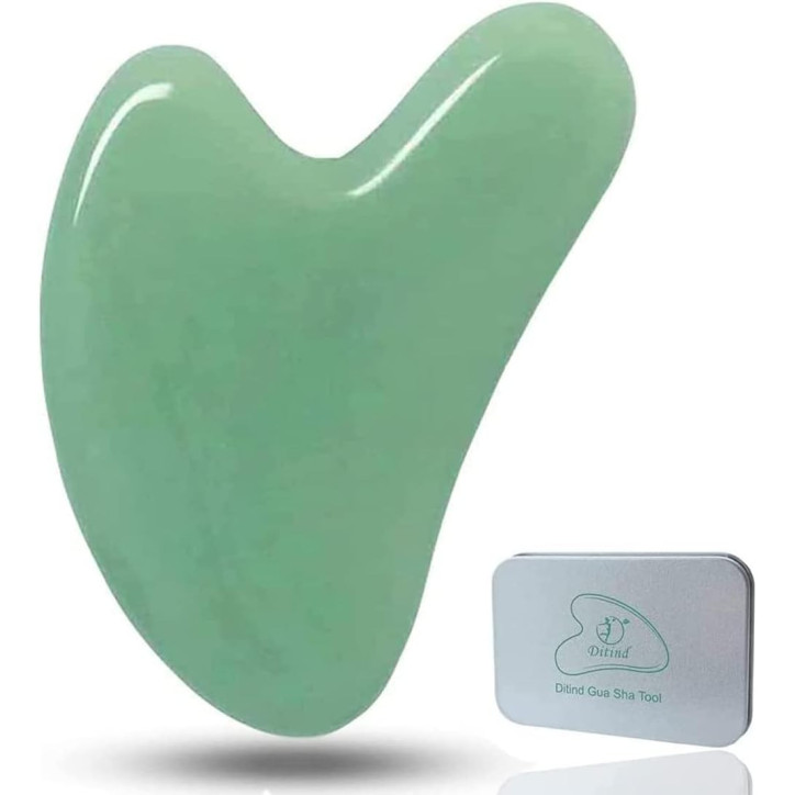 Gua Sha en Jade pour Visage et Corps - Massage Anti-Rides, Detox, Acupuncture et Thérapie Points Vitaux Gua Sha en Jade pour Visage et Corps - Massage Anti-Rides, Detox, Acupuncture et Thérapie Points Vitaux