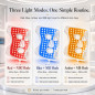 FDA-Cleared Red & Blue Light Therapy Mask for Face Acne Treatment