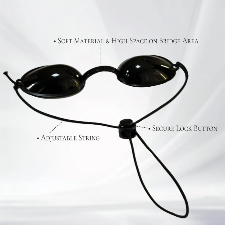 Tanning Bed Goggles Eye Protection for Safe Red Light Therapy Sessions Tanning Bed Goggles Eye Protection for Safe Red Light Therapy Sessions