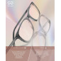 Bloomoak Rose Migraine Glasses – FL-Flex™ Light Sensitivity Relief Eyewear Bloomoak Rose Migraine Glasses – FL-Flex™ Light Sensitivity Relief Eyewear