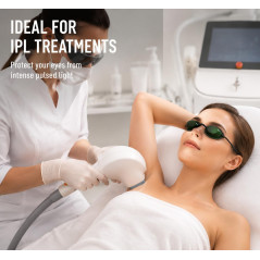 Lunettes de Protection Laser OPT/IPL pour Thérapie Lumière Rouge