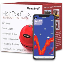FishPod 5X : Détecteur de Poissons Bluetooth avec IA