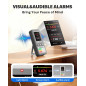HOUND-1011S Portable Radon Detector – High-Accuracy, Lightweight, Audible/Visual Alarms, Long-Term Home Monitor